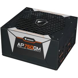 Gigabyte AORUS GP-AP750GM ATX 20 Қуат блогы 750W +4pin, 2x4+4pin (AORUS GP-AP750GM) фото