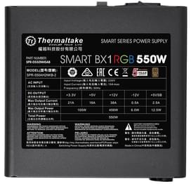 Блок питания 550W Thermaltake Smart BX1 RGB 550W ATX 20+4pin, 4+4pin (PS-SPR-0550NHSABE-1) фото