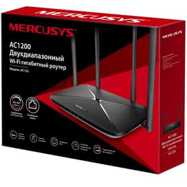 Беспроводной маршрутизатор, Mercusys AC12G, Ethernet 1Гбит/c, 4 порта + Wi-Fi, 867/300 Mbps (AC12G) фото