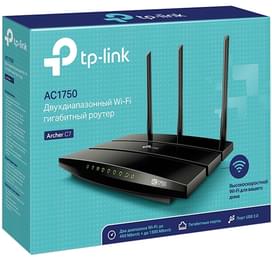 Беспроводной маршрутизатор, TP-Link Archer C7 Dual Band, 4 порта, 3G/4G, 1300/450 Mbps (Archer C7) фото