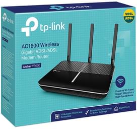 Беспроводной VDSL/ADSL Модем/Роутер, TP-Link Archer VR600, 4 порта, 4G, 1300/300 Mbps (Archer VR600) фото