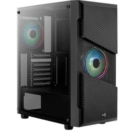 ПК корпус Aerocool Menace Saturn RGB MidTower, window, Black ATX (ACCM-PV20023.11) фото
