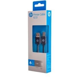 Кабель для принтера, HP, USB 2.0 A-B, 1,5м Черный (31014) фото