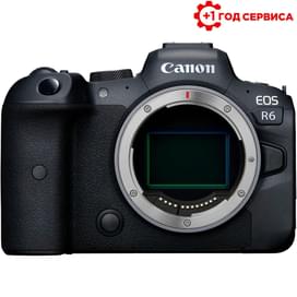 Беззеркальный фотоаппарат Canon EOS R6 Body, Black фото