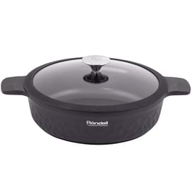ArtDeco Rondell RDA-1255 қақпағы бар сотейнигі 28 см фото
