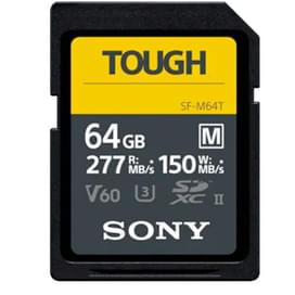 Карта памяти SD 64GB Sony TOUGH UHS-II W150MB/s, SF-M (SFM64T.SYM) фото