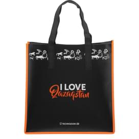 Сумка полипропилен, Technodom "I Love Qazaqstan", 37*37*25 см (BAG_I_love_KZ) фото