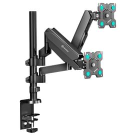 Кронштейн-газлифт для 2х мониторов 13"-32",Onkron (G140 Black) фото