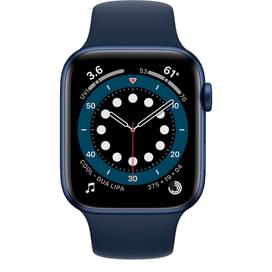 Смарт-часы Apple Watch Series 6 GPS, 44mm Blue Aluminium Case with Deep Navy Sport Band фото