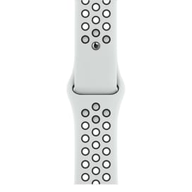 Смарт-часы Apple Watch Nike Series 6 GPS, 40mm Silver Aluminium Case with Platinum Nike Sport Band фото