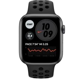 Смарт-часы Apple Watch Nike Series 6 GPS, 44mm Space Gray Aluminium Case with Black Nike Sport Band фото