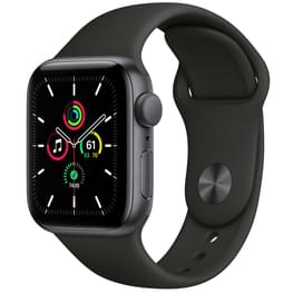 Смарт-часы Apple Watch SE GPS, 40mm Space Gray Aluminium Case with Black Sport Band фото