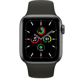 Смарт-часы Apple Watch SE GPS, 40mm Space Gray Aluminium Case with Black Sport Band фото