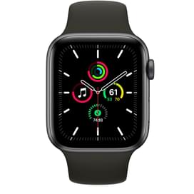 Смарт-часы Apple Watch SE GPS, 44mm Space Gray Aluminium Case with Black Sport Band фото