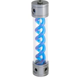 Резервуар DNA Bykski B-FSIDNA-CT-AGC Blue 260MM фото