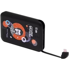 Внешний аккумулятор Technodom, 5000Mah, Person, TypeC + Lightning + MicroUSB, Black (KP-N50M/PER) фото
