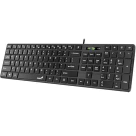 Клавиатура проводная USB Genius Slimstar 126 Black фото