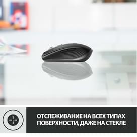 Сымсыз тінтуір USB/BT Logitech MX Anywhere 3, Graphite фото