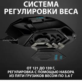 Мышка игровая проводная USB Logitech G502 HERO фото