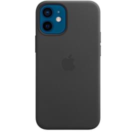 Чехол для IPhone 12 mini, Leather Case with MagSafe, Black (MHKA3ZM/A) фото