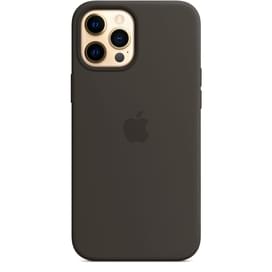 Чехол для IPhone 12 Pro Max, Silicone Case with MagSafe, Black (MHLG3ZM/A) фото