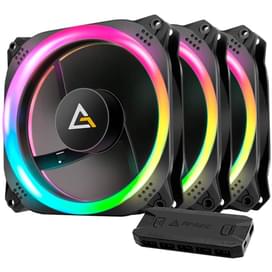 ANTEC PRIZM кейсіне арналған кулері 120 ARGB 3+2+C (3 in pack) фото