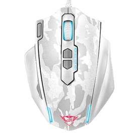 Мышка игровая проводная USB Trust GXT 155 CALDOR LED, White фото