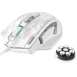 Мышка игровая проводная USB Trust GXT 155 CALDOR LED, White фото