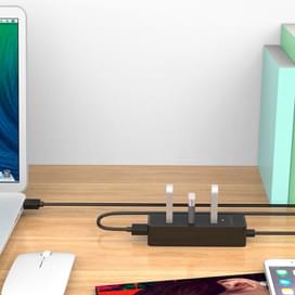 Адаптер USB Hub ORICO to 4*USB 3.0, Black (W5PH4-U3-V1-BK-BP) фото