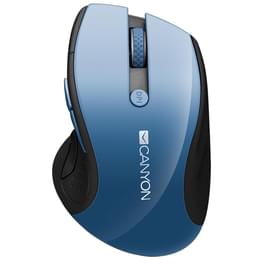 Мышка беспроводная USB Canyon MW-01, Blue/Black фото