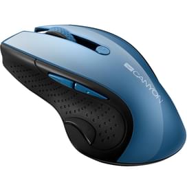 Мышка беспроводная USB Canyon MW-01, Blue/Black фото