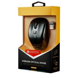Мышка беспроводная USB Canyon MSO-W6, Black фото