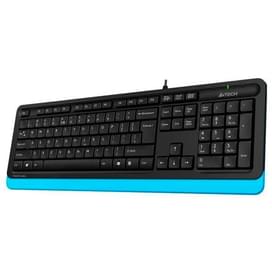 Клавиатура проводная USB A4tech Fstyler FK-10, Black/Blue фото