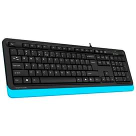 Клавиатура проводная USB A4tech Fstyler FK-10, Black/Blue фото
