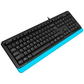 Клавиатура проводная USB A4tech Fstyler FK-10, Black/Blue фото