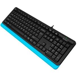 Клавиатура проводная USB A4tech Fstyler FK-10, Black/Blue фото