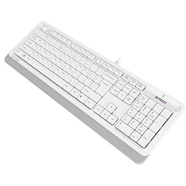 USB A4tech Fstyler FK-10 Сымды пернетақтасы, White фото