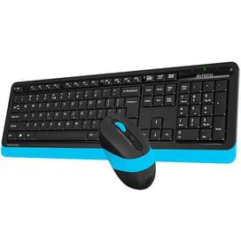 Клавиатура + Мышка беспроводные USB A4tech Fstyler FG-1010, Blue фото