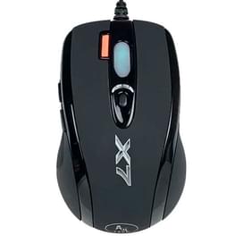 Сымды ойын тінтуірі USB A4tech X7 X-718BK фото