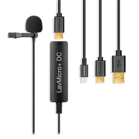 Микрофон петличный Saramonic LavMicro+ DC для смартфонов на Android, iOS фото