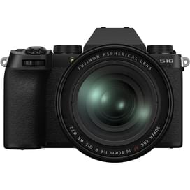 Беззеркальный фотоаппарат FUJIFILM X-S10 Kit 16-80 mm f/4 R OIS WR Black фото