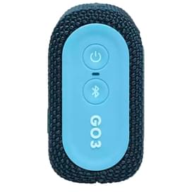 Колонки Bluetooth JBL Go 3, Blue/Pink (JBLGO3BLUP) фото