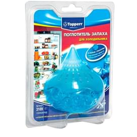 Topperr Тоңазытқыштағы жағымсыз иістерді сіңіруші, гельді, Көк мұз (Topperr 3109) фото