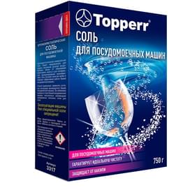 Topperr Ыдыс жуғыш машинаға арналған түйіршіктелген тұзы 750 гр 3317 фото