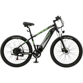 Электровелосипед Greenway 350W, 36V/10.40AH LG, 27,5" Black/Green (27DT231) фото