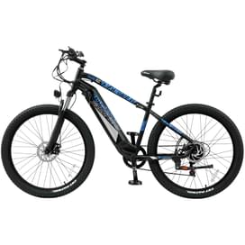 Greenway 350W электрлі велосипеді, 36V/10.40AH LG, 27,5" Black/Blue (27DT231) фото