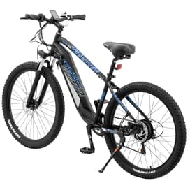 Greenway 350W электрлі велосипеді, 36V/10.40AH LG, 27,5" Black/Blue (27DT231) фото
