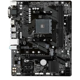 Материнская плата Gigabyte GA-A320M-S2H (rev. 2.0) AM4 2DDR4 PCI-E 1x16 2x1 (HDMI+VGA+DVI) microATX фото