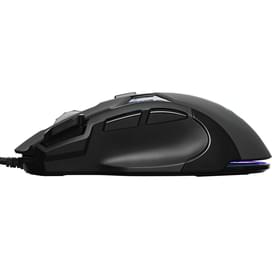 Сымды ойын тінтуірі USB 2E MG320 RGB, Black фото