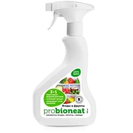 Probioneat "Жемістер мен көгөністер", жемістер, жидектерді, көгөністерді, жұмыртқаны, көк шөпті өңдеуге арналған құралы 500 мл фото